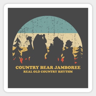 Country Bear Jamboree - Real Old Country Rhythm Sticker